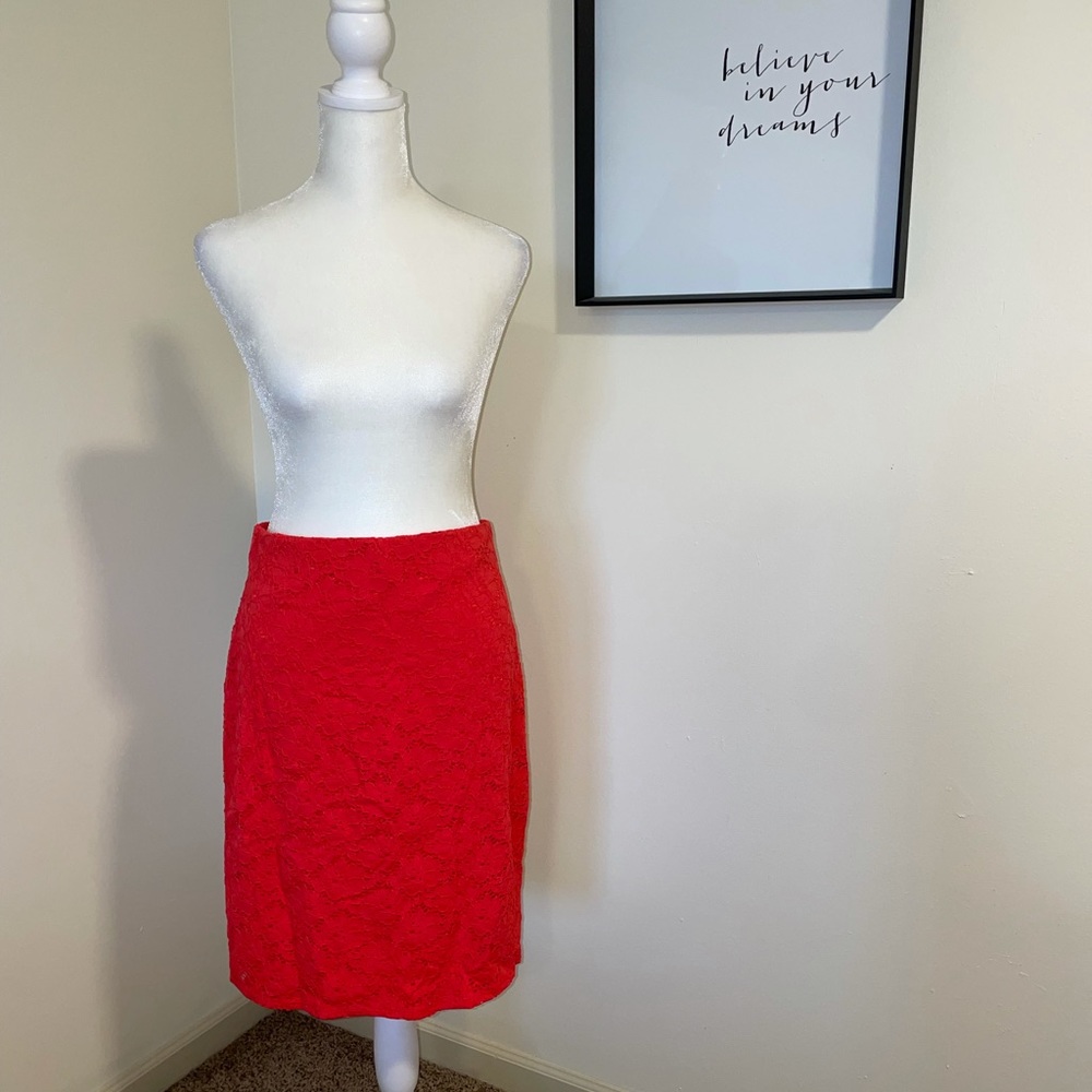 EUC Sz. 10 Alfani Lace Skirt